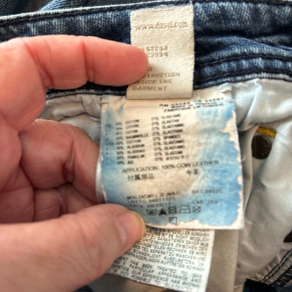 Men’s Diesel Zatiny Jeans Size 30 See Pics Blue 5128 - Picture 5 of 13